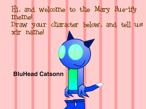 Good OC design tutorial [Mary sue-ify MEME]