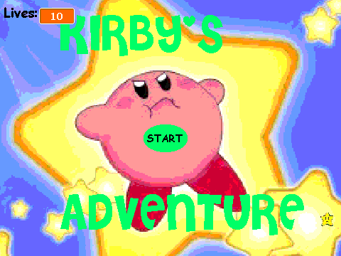 Kirby's adventure