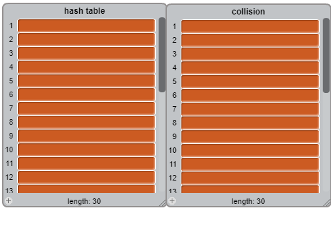 Integer Hash Table Visualizer (Unfinished)