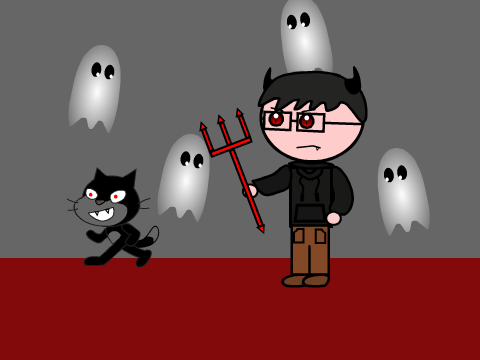 Evil Scratch Cat - Example