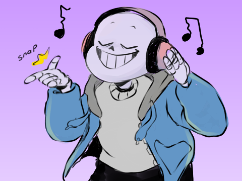 what is sans listening to? remix