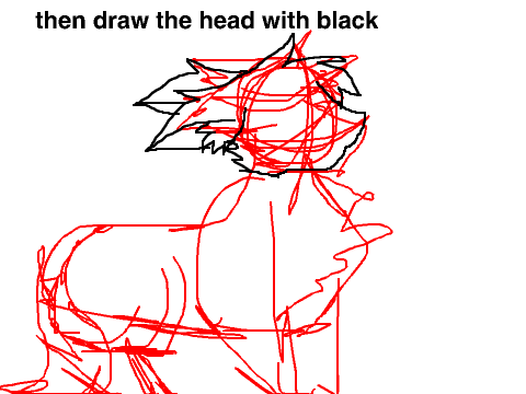 how to draw a cat (firestar)
