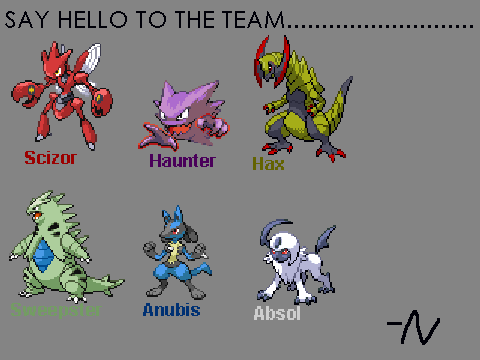 Say Hello to the Team...
