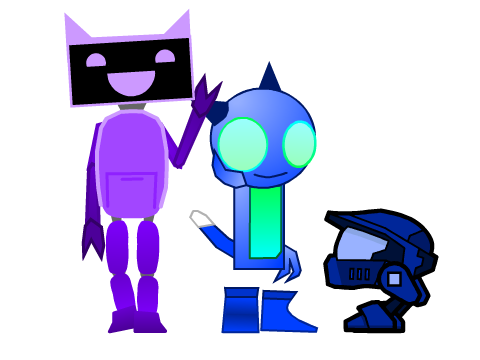 BluHead's major characters