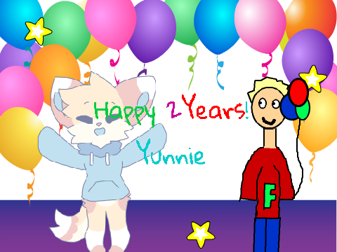 Celebrating Yunnie's 2 years!