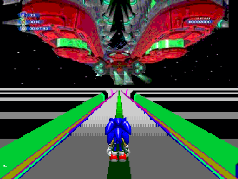 SONIC COLORS ASTEROID COASTER BOSS