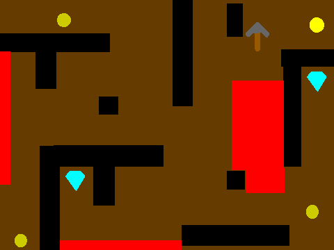 gold rush maze!!! 