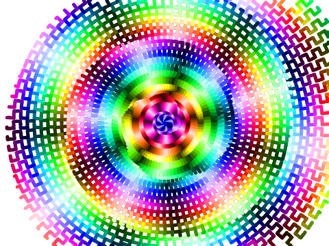 Spiral with Holes