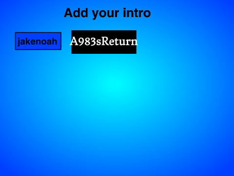 Add your own intro remix
