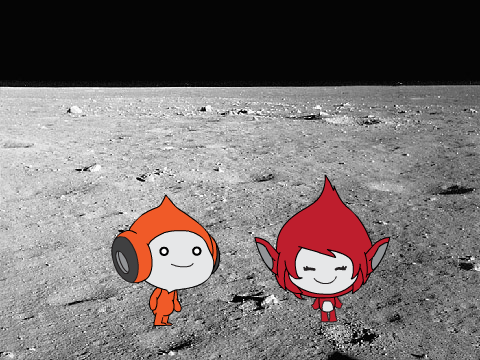 Fly me to the moon