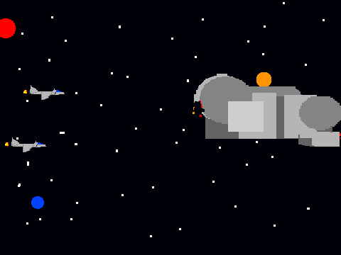destroy the aliens intro