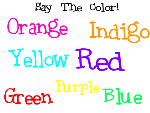 Say the Color!