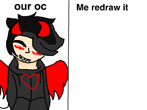 Add your oc and i will draw it. remix