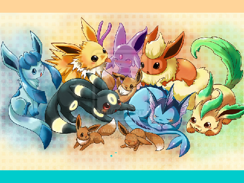 Eevee Evolutions (i can walk on water, i can fly)