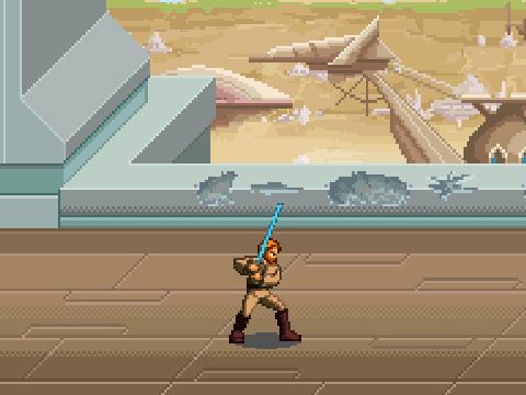 NEW! Obi-Wan Sprite with Controls