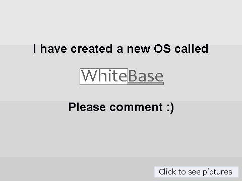 WhiteBase OS Pictures