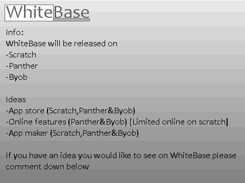 WhiteBase Info & Ideas
