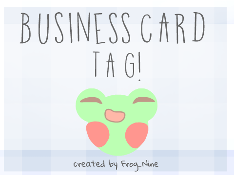 business card tag