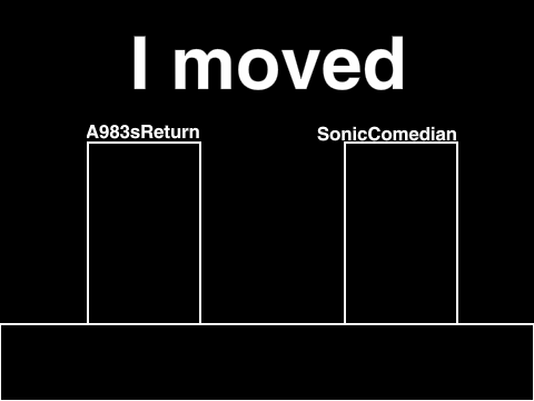 I moved