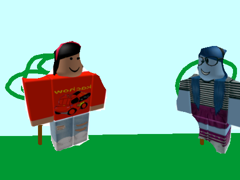 how me and my roblox friend met remix