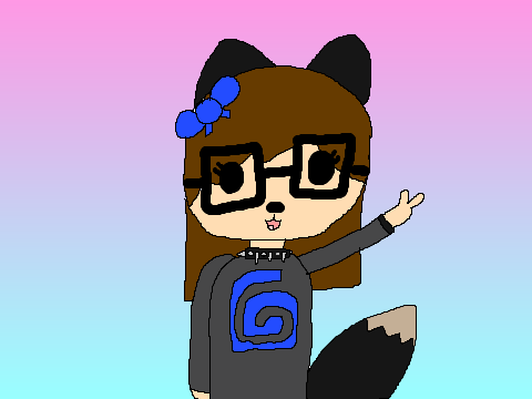 my animaljam character as a human 