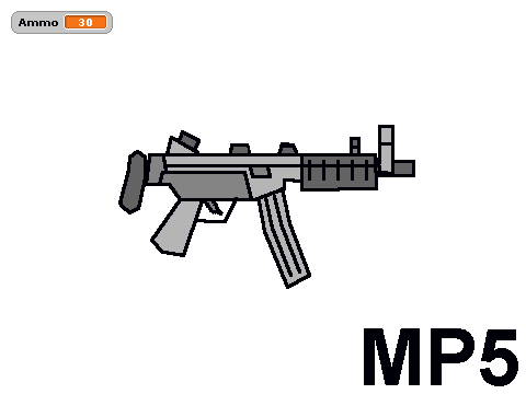 Interactive Guns- MP5 (NEW! EXTENDABLE STOCK!)