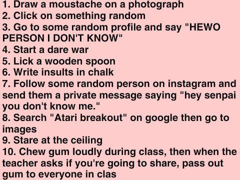 10 things to do when you're bored 5