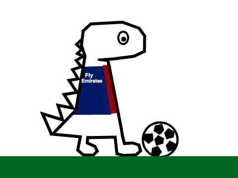 Dino psg pour le concours de louloufoot