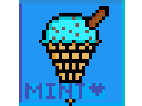 Ice Cream | Pixel Speed Art