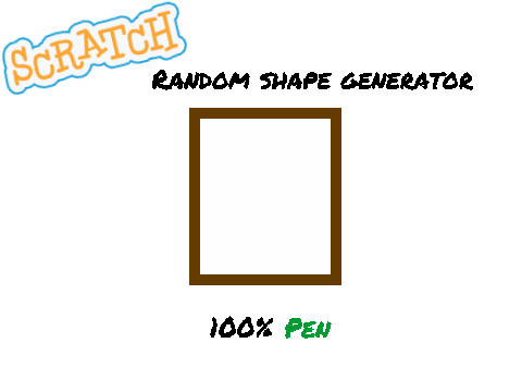 100% Pen Random Shape Generator