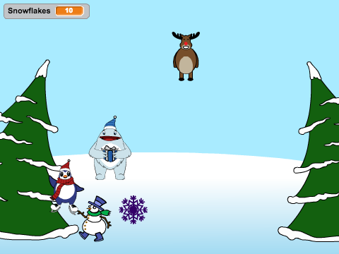 JS Snowflake Hunter