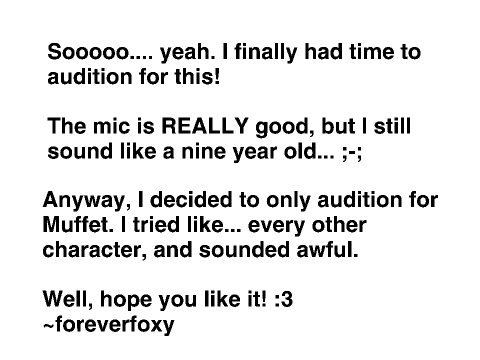 Undertale the Musical Audition! :D