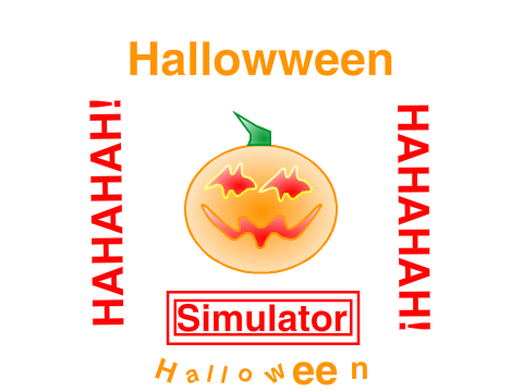 Halloween simulator