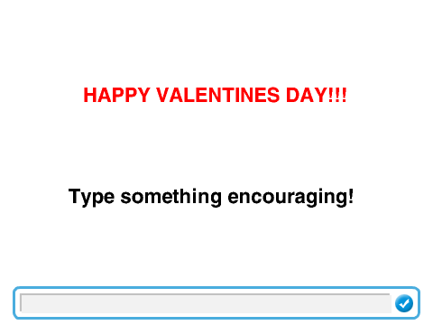 Happy Valentines day!