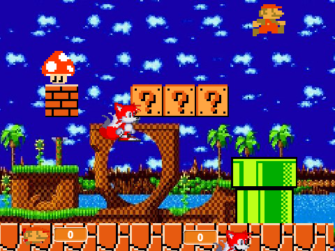 Tails137 vs Mario