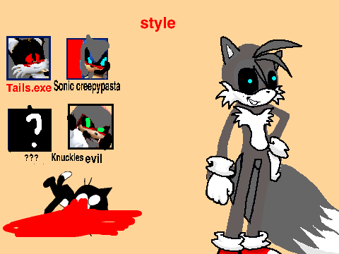 Sonic the Hedgehog creepypasta STYLE