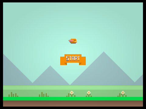 Flappy Bird FadingOrange Edition