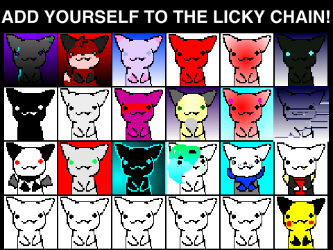 Add Yourself to the Licky Chain! 