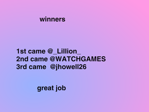 Profile Picture contest  l CLOSED l