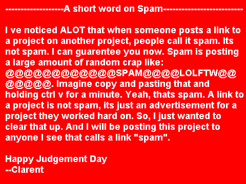 ATTENTION! IMPORTANT!