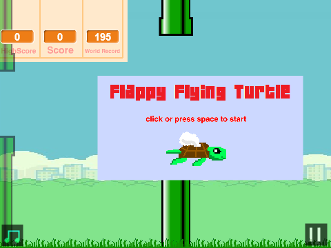 Flappy Flying Turtle!!!!