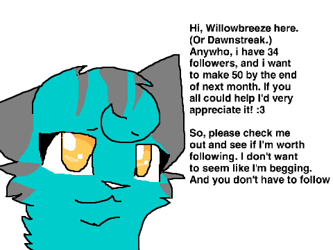 goal for 50 followers! (REACHED) Thanks you guys!!! 