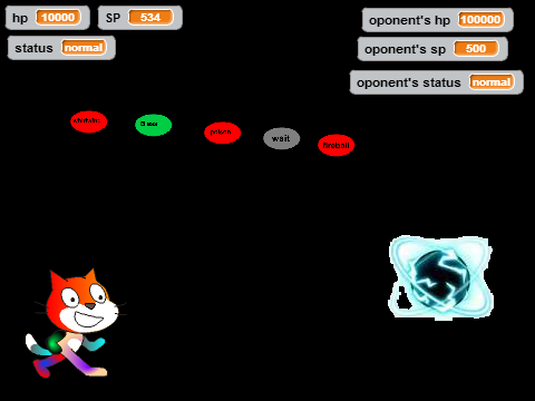 Elem cat vs. The black hole core I