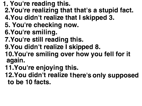 10 Facts About You