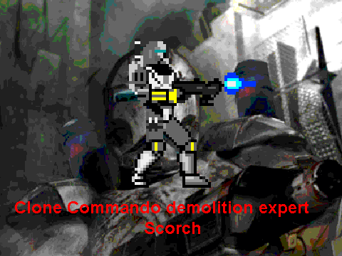 Commando Scorch Sprite