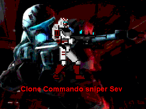 Commando Sev Sprite