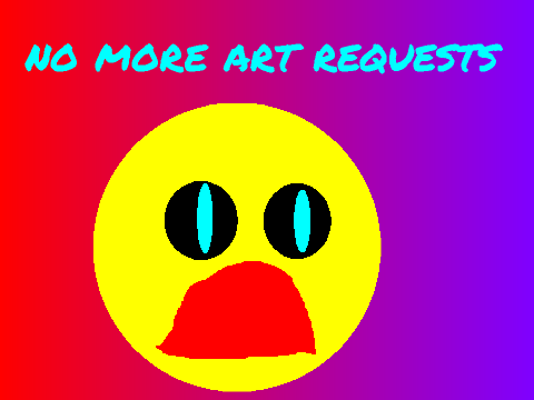 no more art requests!
