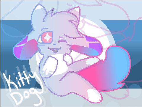 kittydog fanart OwO