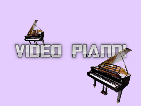 Video piano!