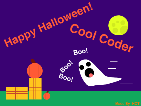 Halloween Art For CoolCoder!